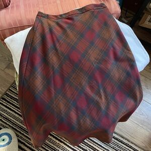 Brooks Brothers Classic Plaid Skirt